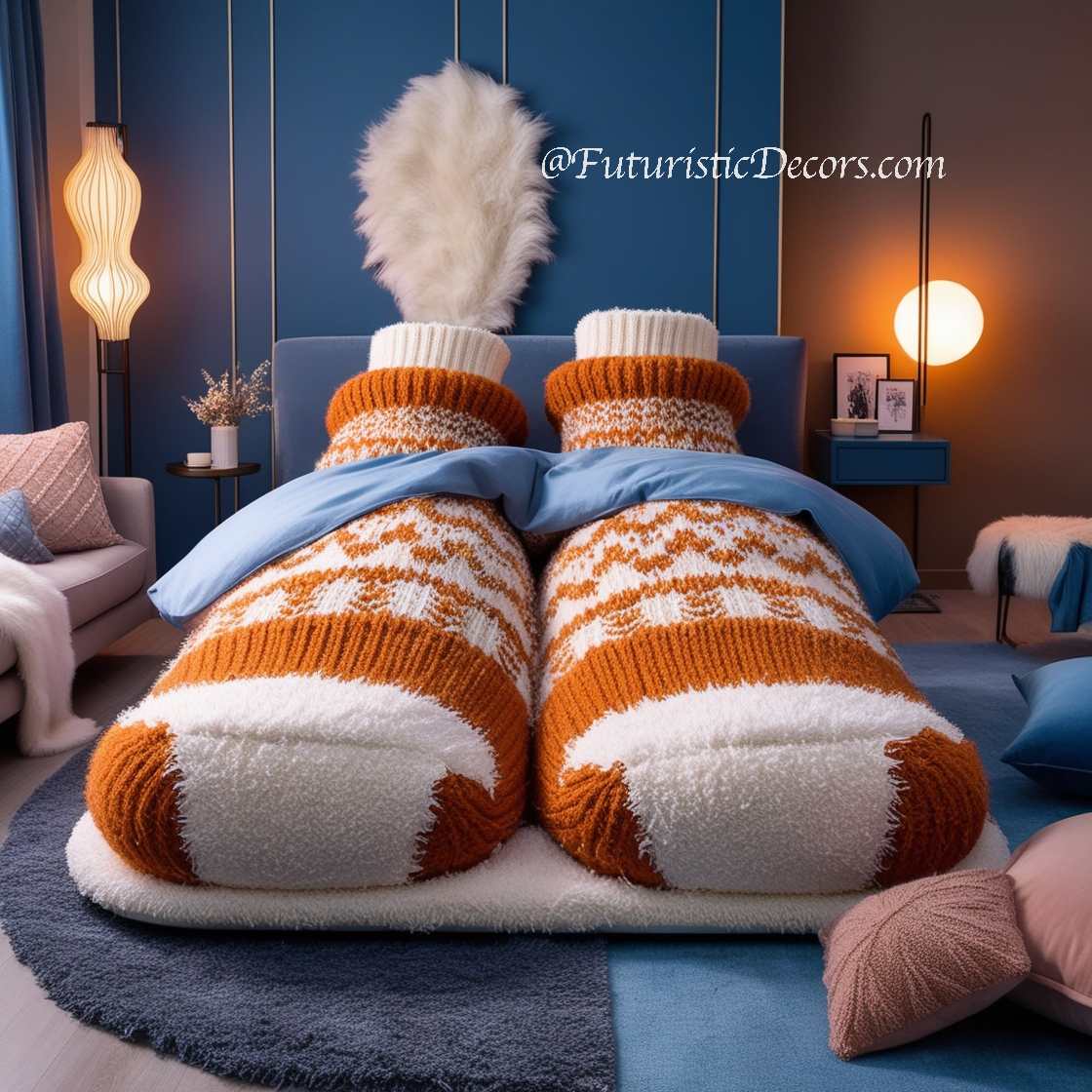 Fluffy Sock Beds