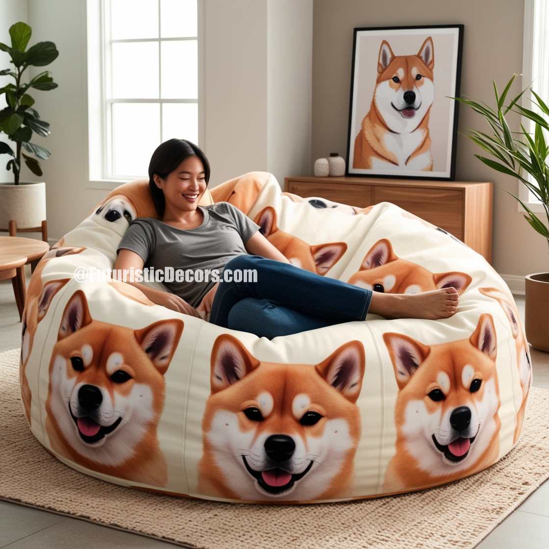 Giant Fur Pet Beds For Humans