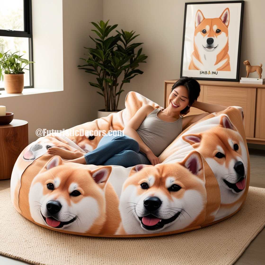 Giant Fur Pet Beds For Humans