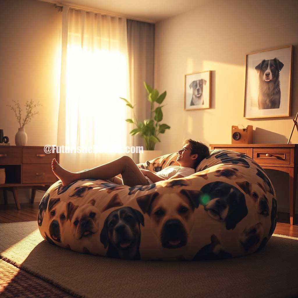 Giant Fur Pet Beds For Humans