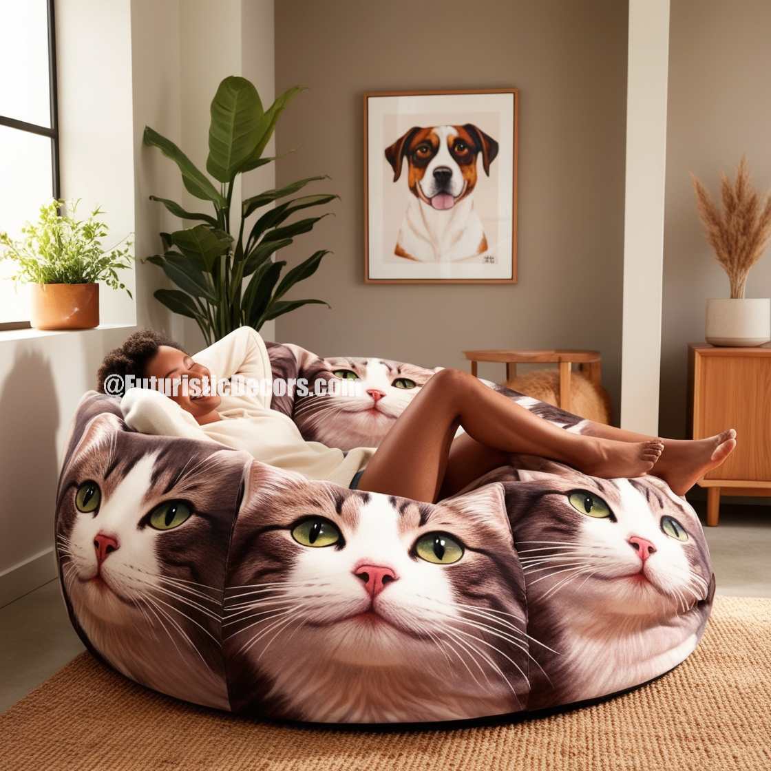 Giant Fur Pet Beds For Humans