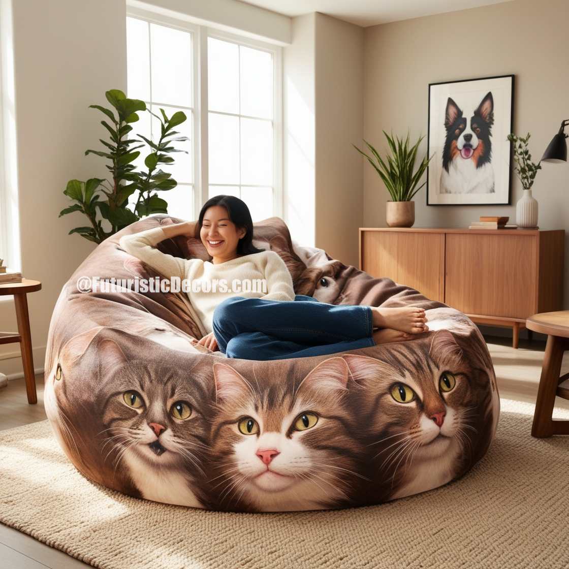 Giant Fur Pet Beds For Humans