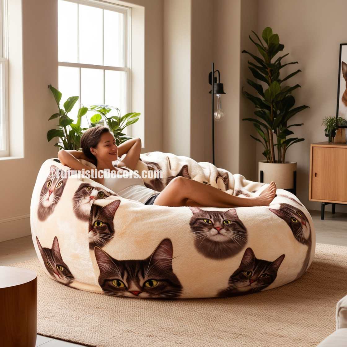 Giant Fur Pet Beds For Humans