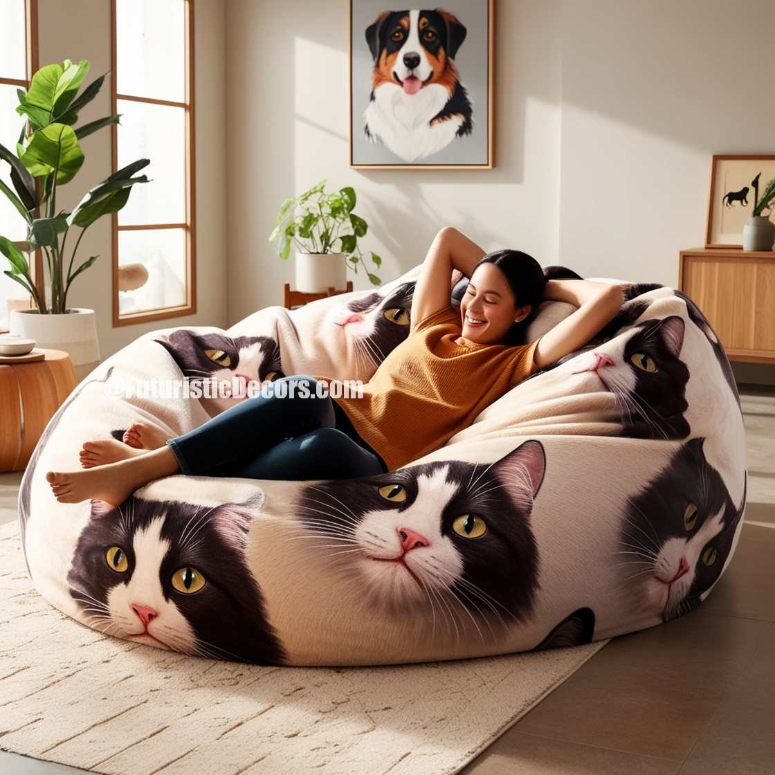 Giant Fur Pet Beds For Humans