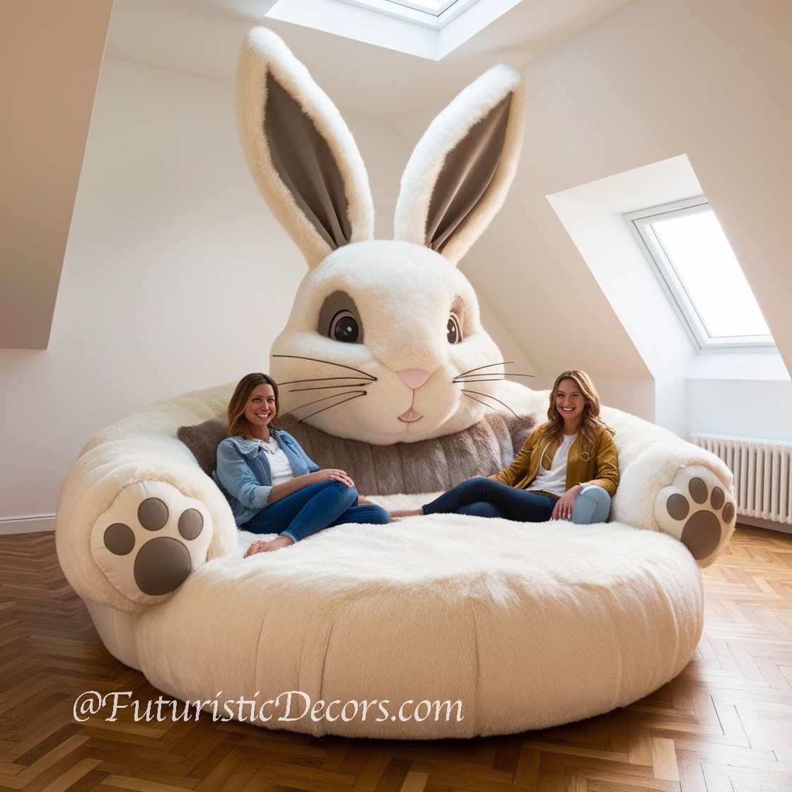 Giant Rabbit Loungers