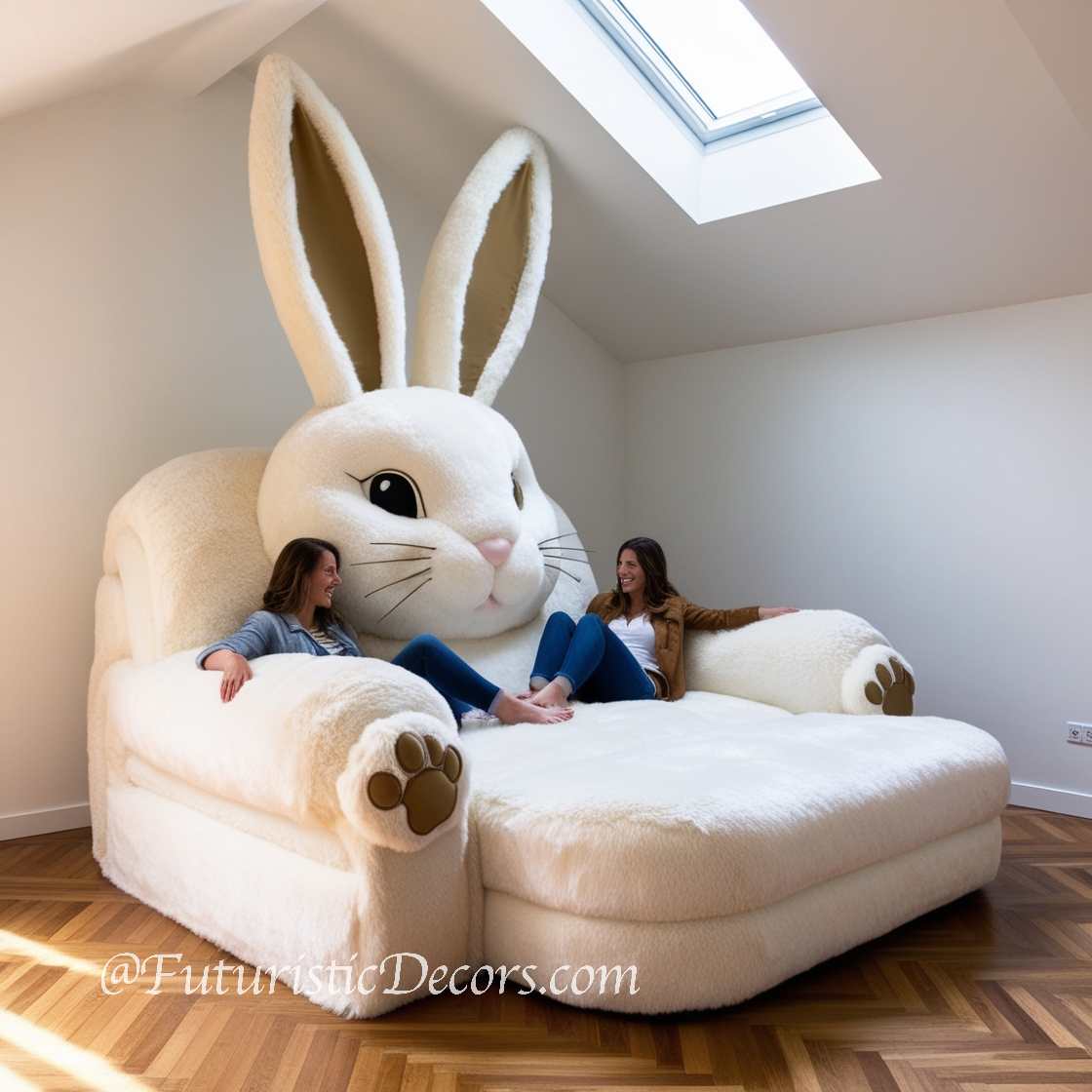 Giant Rabbit Loungers