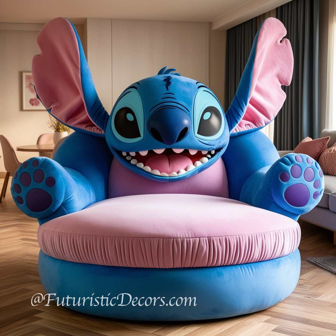 Stitch Shaped Couch