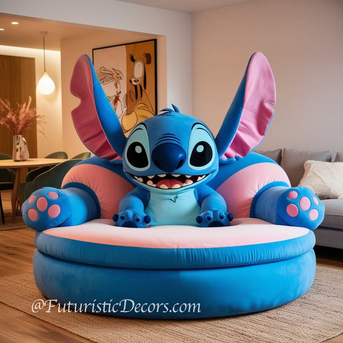 Stitch Shaped Couch