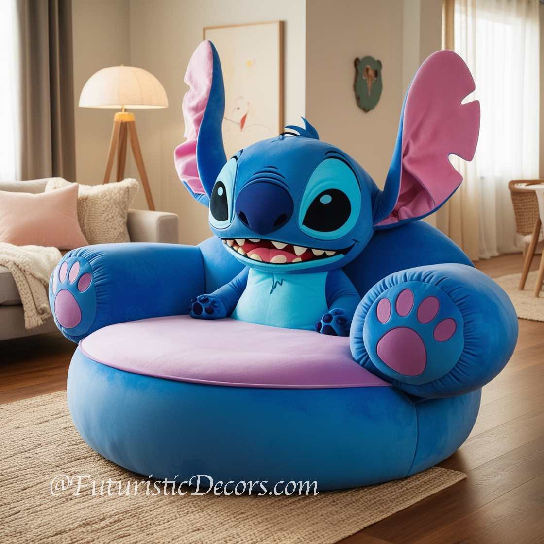 Stitch Shaped Couch