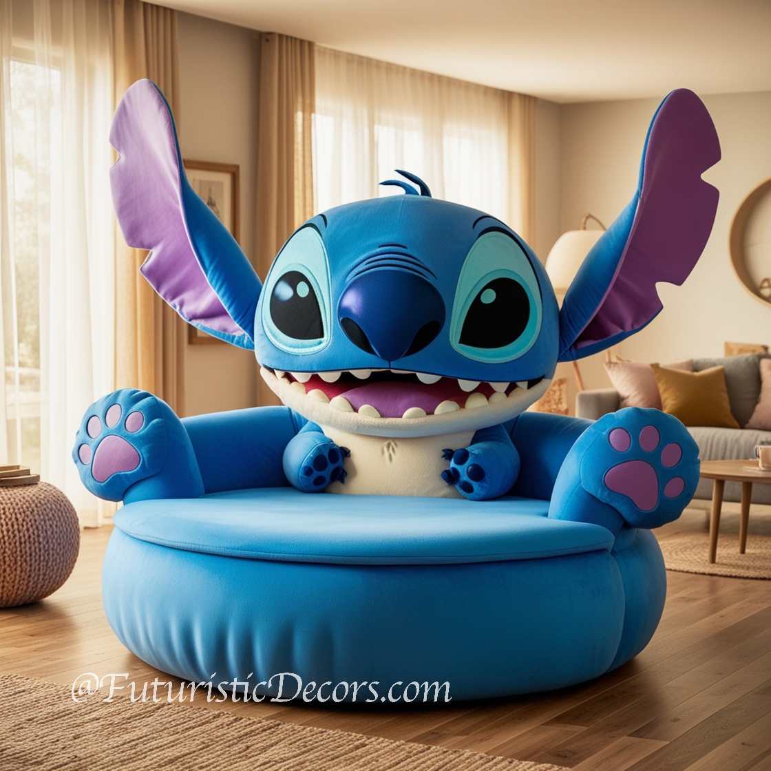 Stitch Shaped Couch