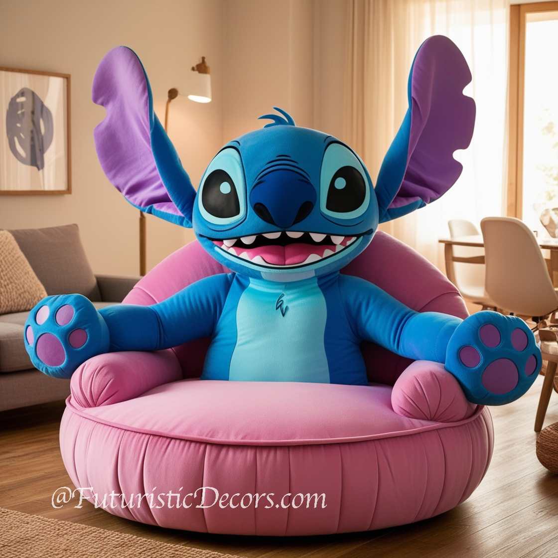 Stitch Shaped Couch