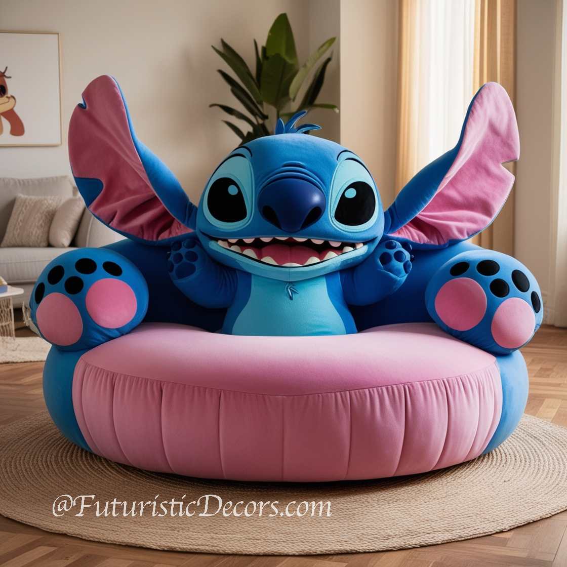 Stitch Shaped Couch