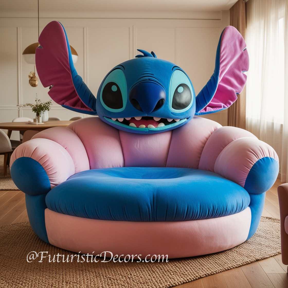 Stitch Shaped Couch