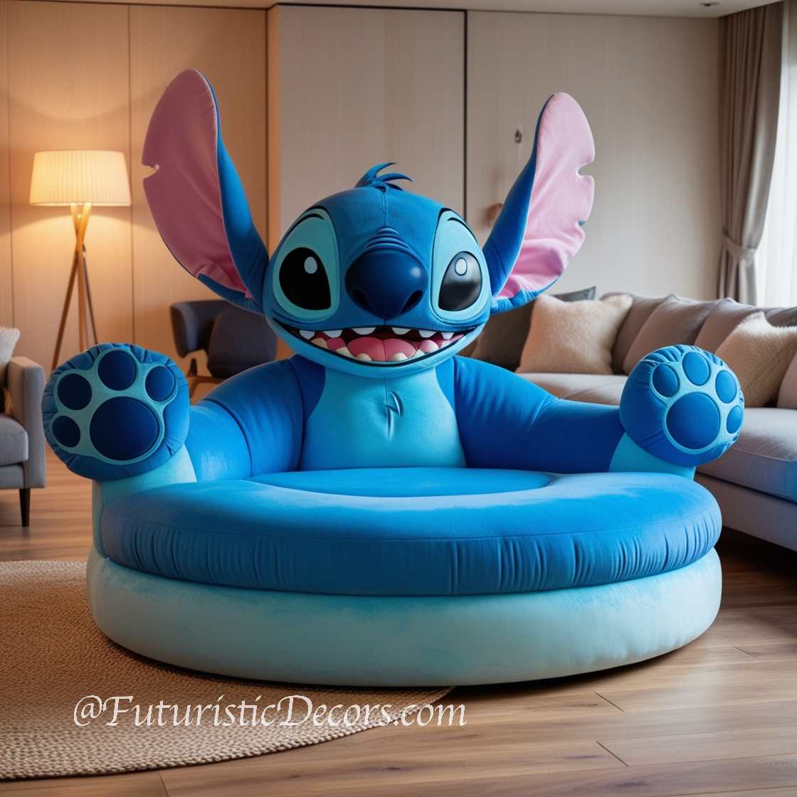 Stitch Shaped Couch