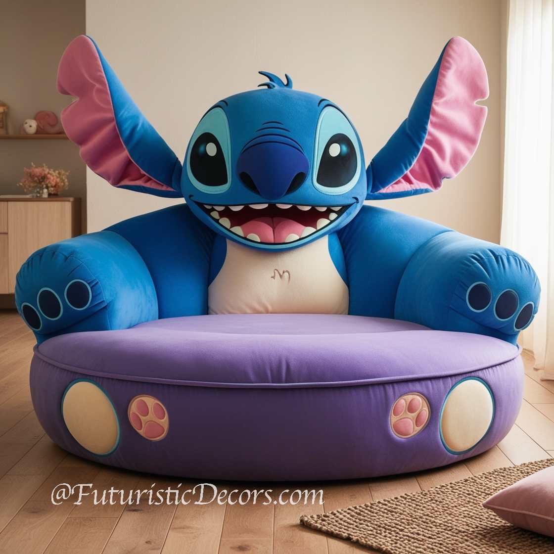 Stitch Shaped Couch