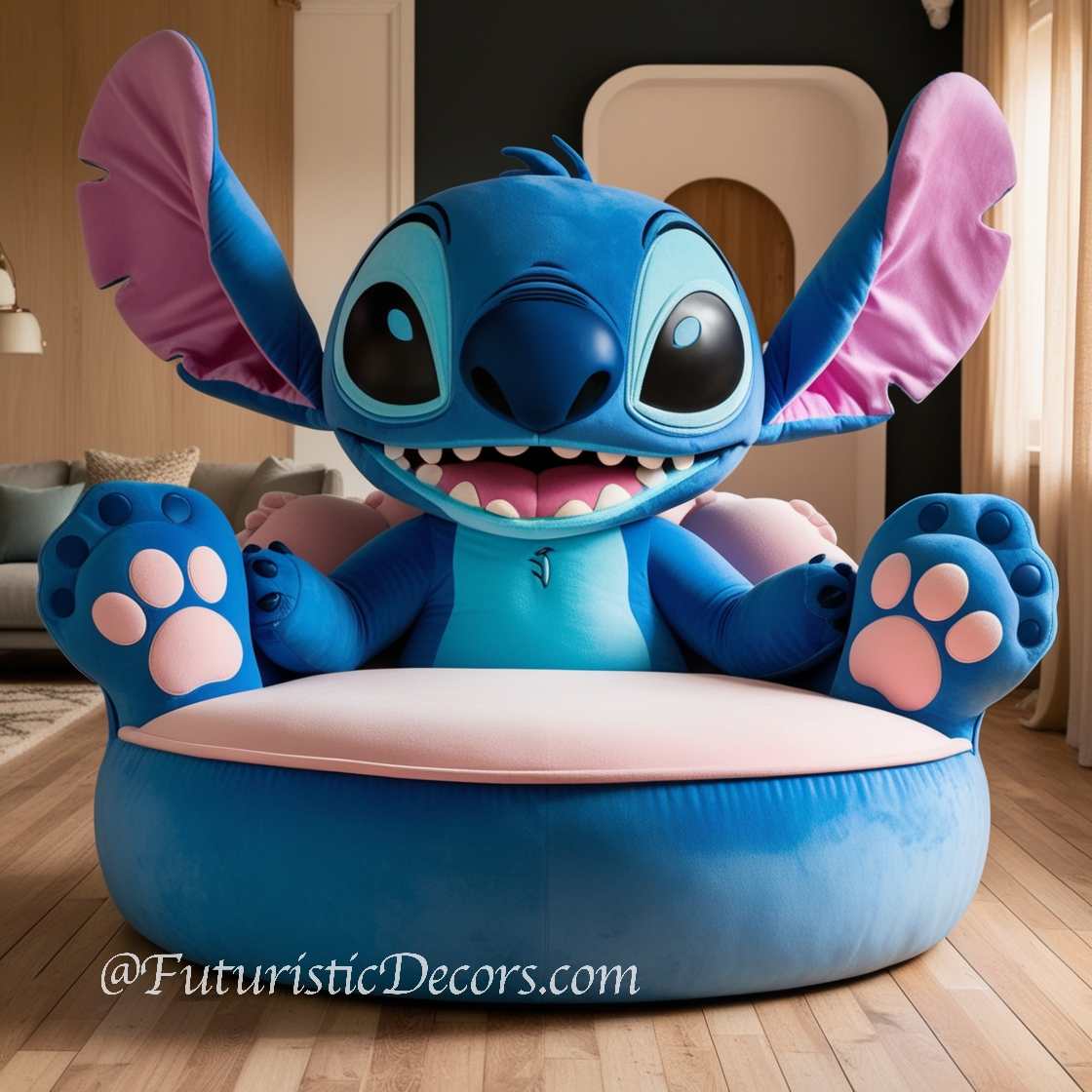 Stitch Shaped Couch