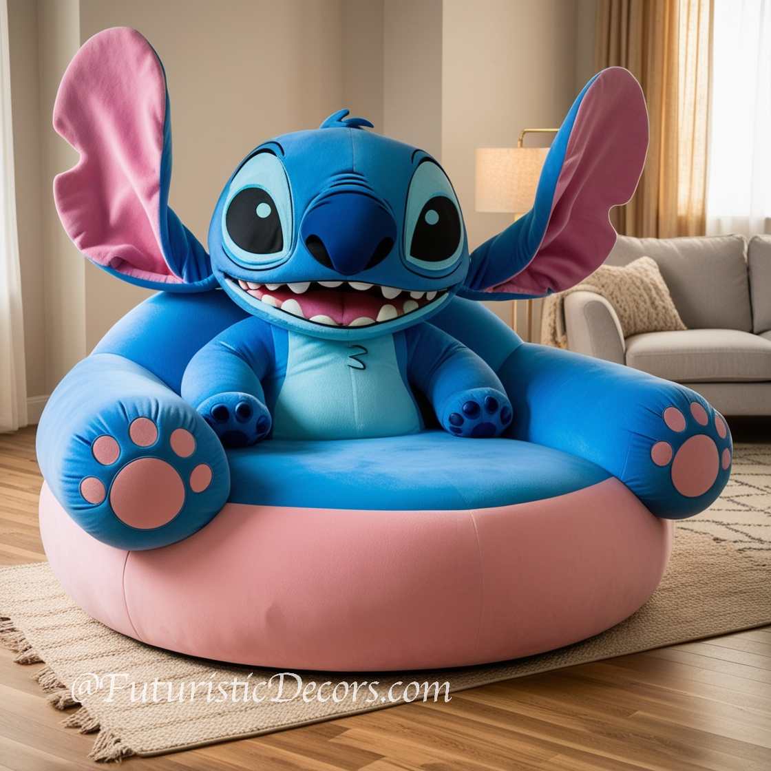 Stitch Shaped Couch