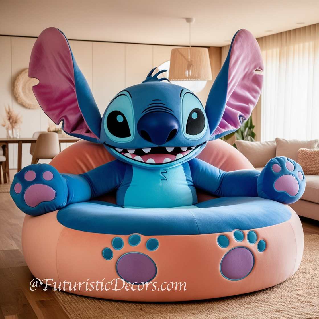 Stitch Shaped Couch