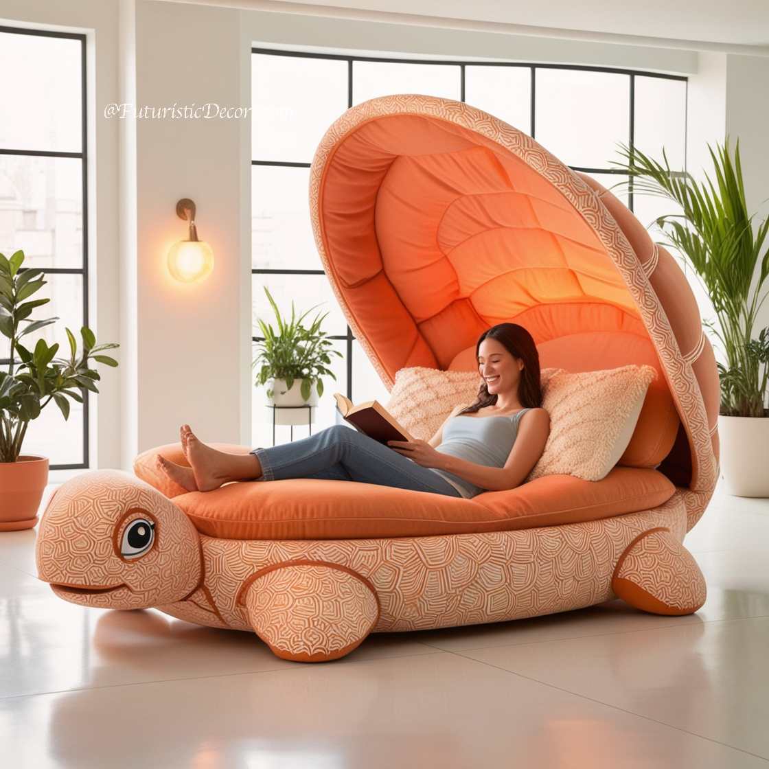 Giant Turtle Lounger