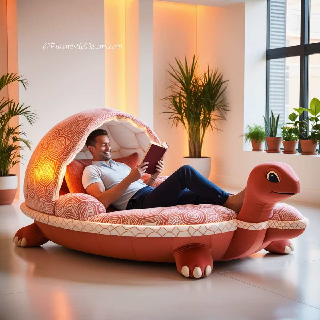 Giant Turtle Lounger