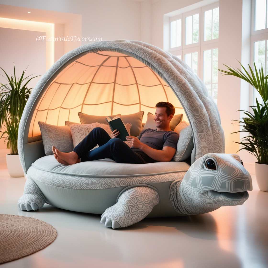 Giant Turtle Lounger