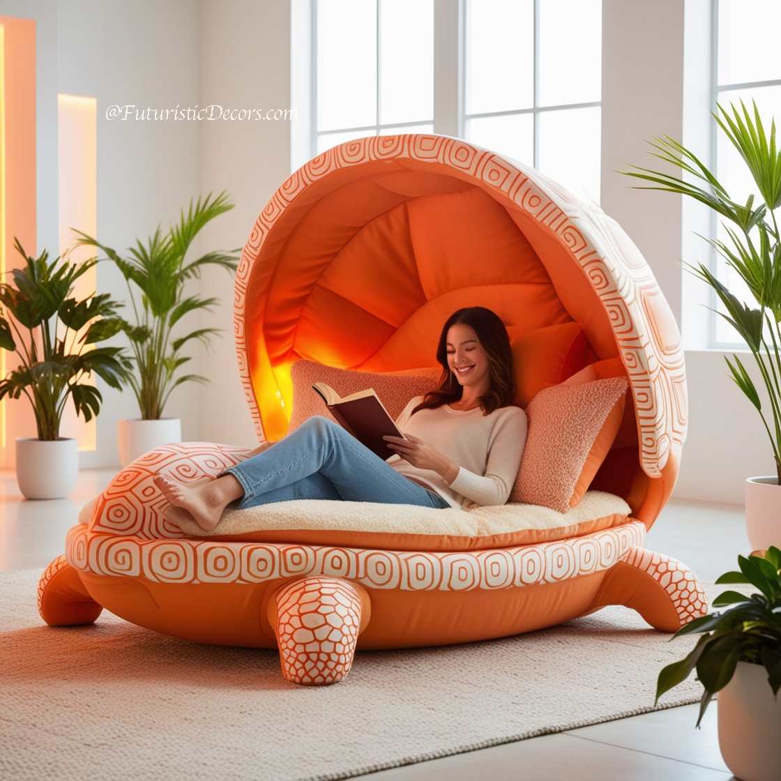 Giant Turtle Lounger