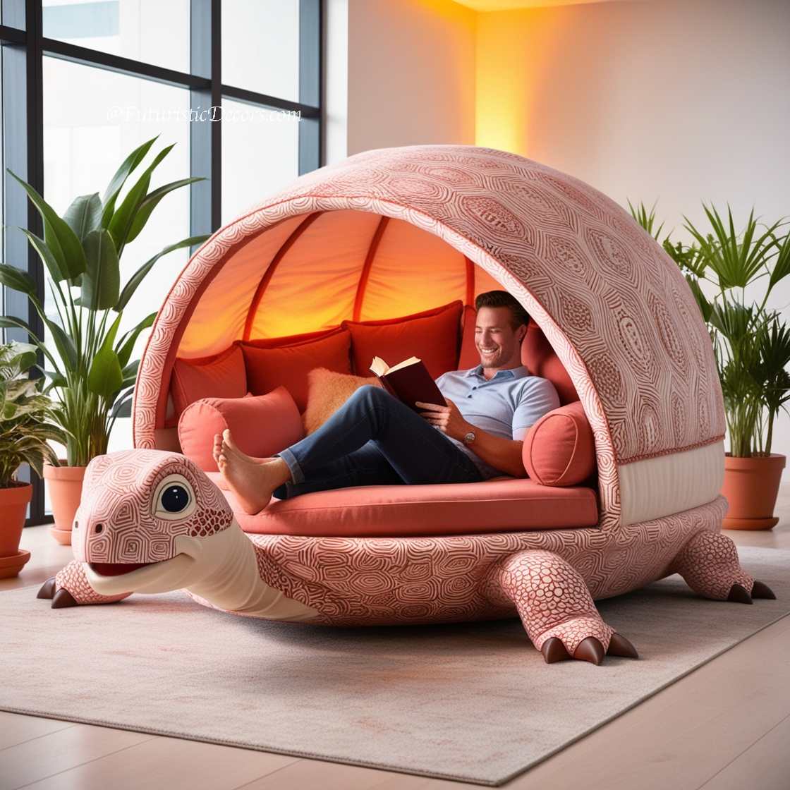 Giant Turtle Lounger