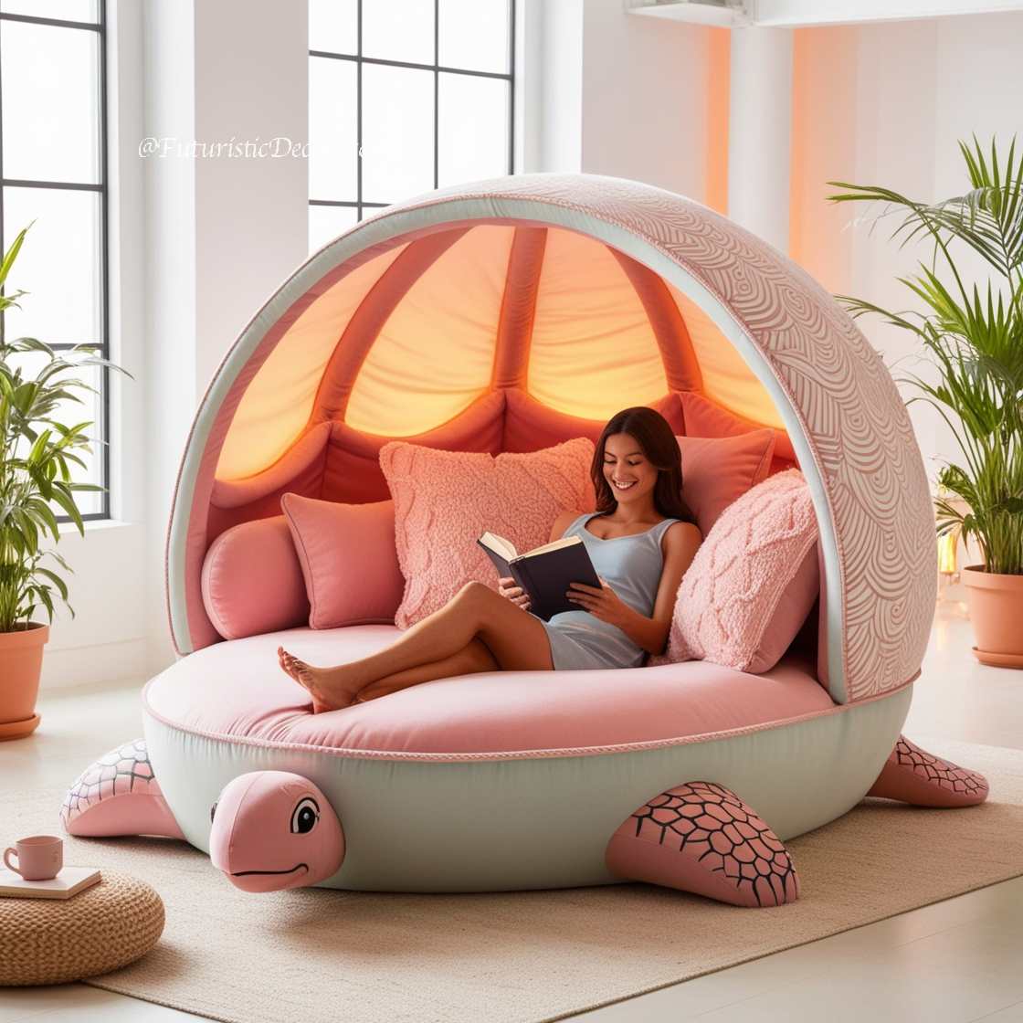 Giant Turtle Lounger