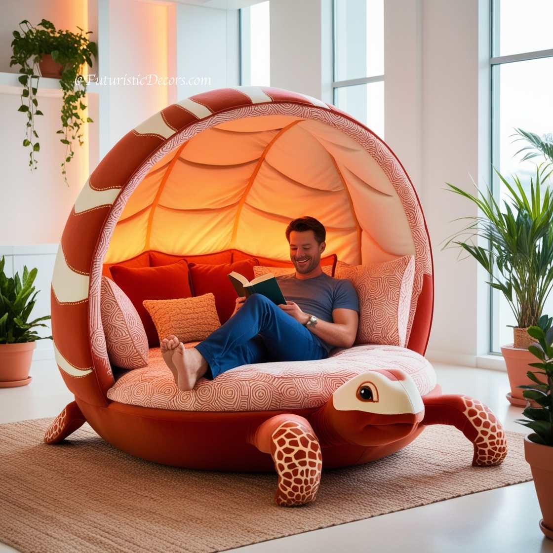 Giant Turtle Lounger