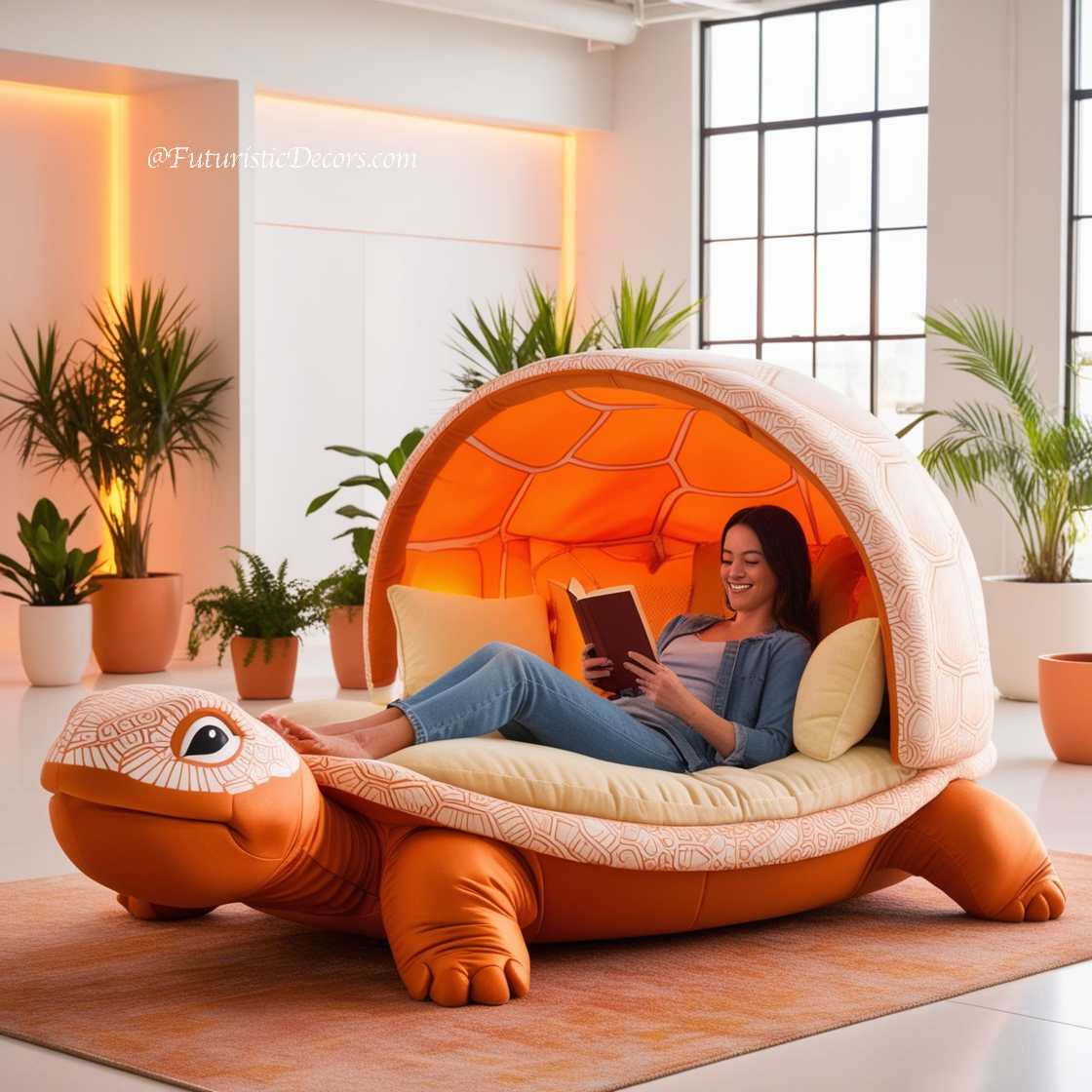 Giant Turtle Lounger