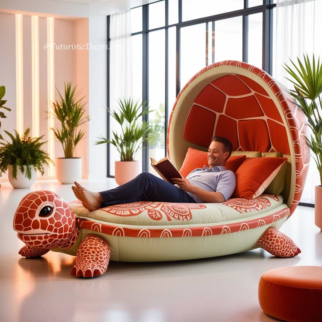 Giant Turtle Lounger