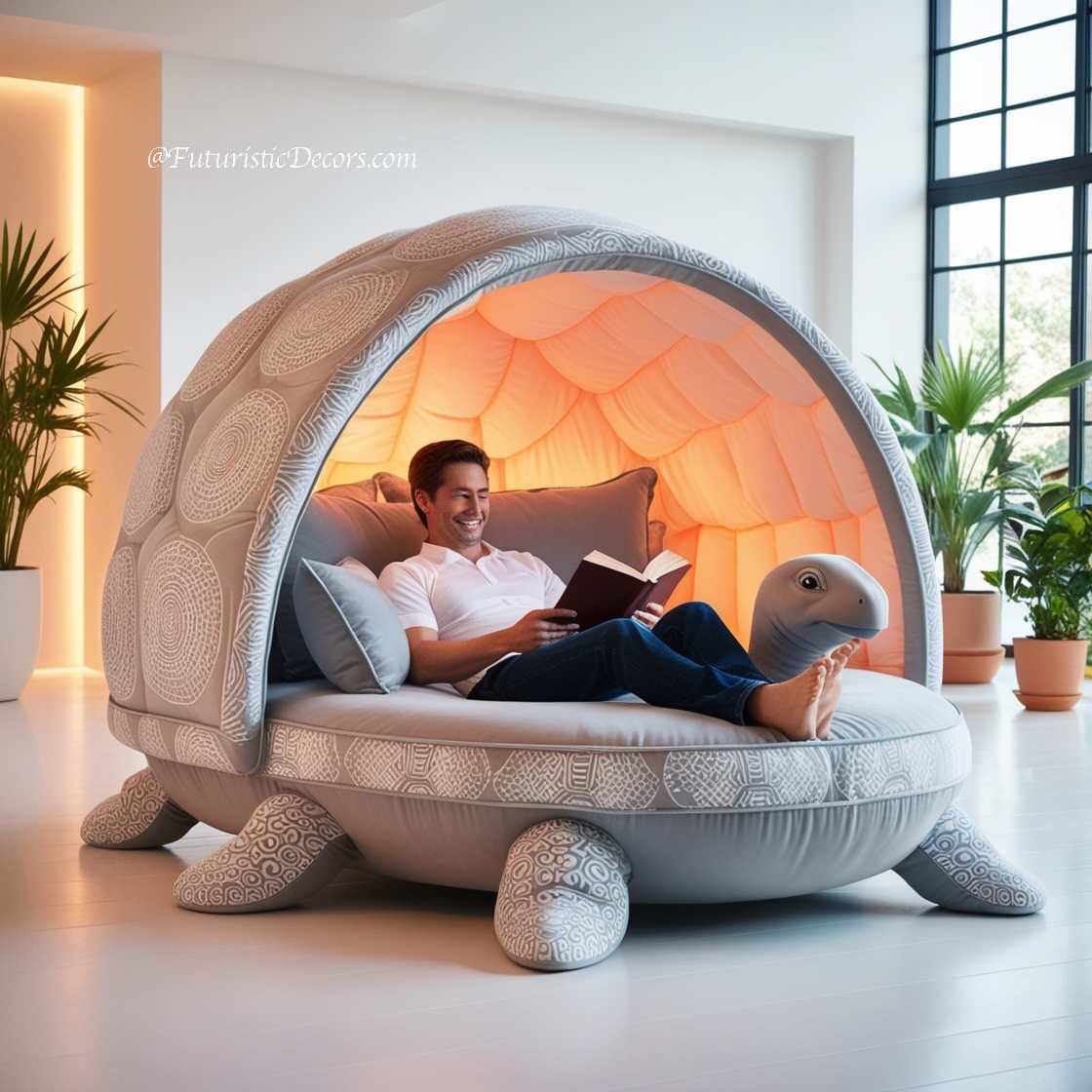 Giant Turtle Lounger