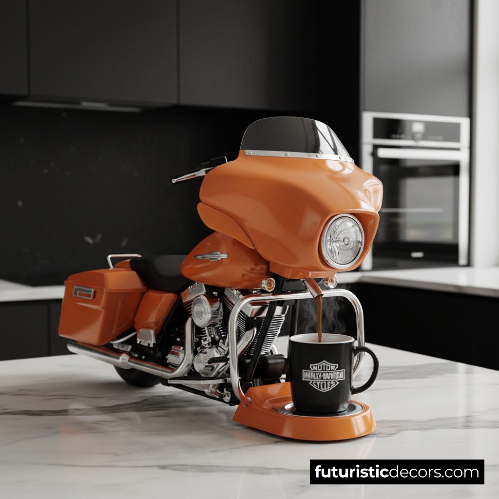 Harley coffee maker