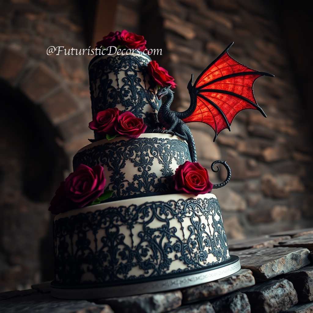 Incredible Dragon Cake