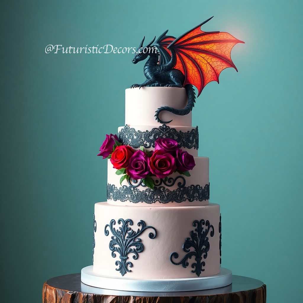 Incredible Dragon Cake