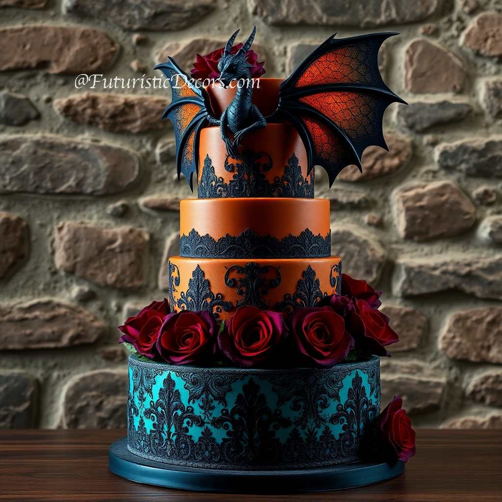 Incredible Dragon Cake