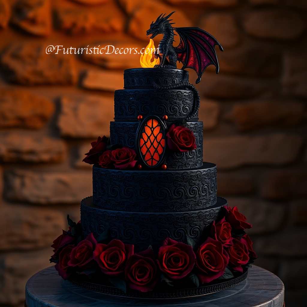 Incredible Dragon Cake