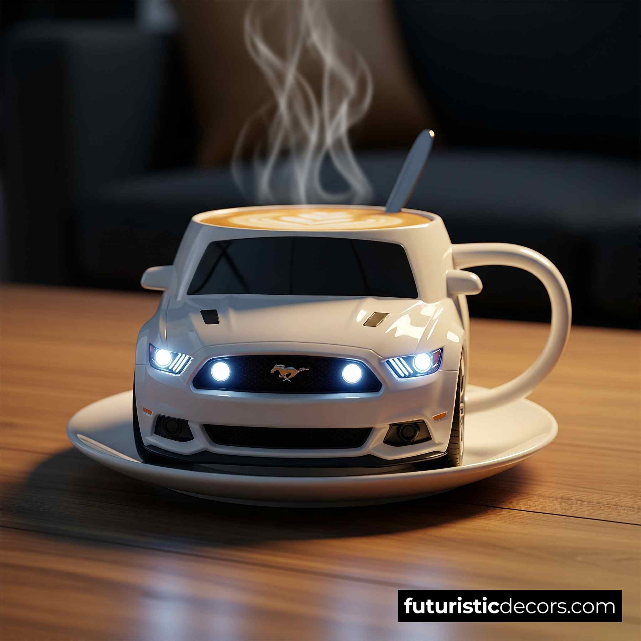Mustang Shaped Coffee Mug