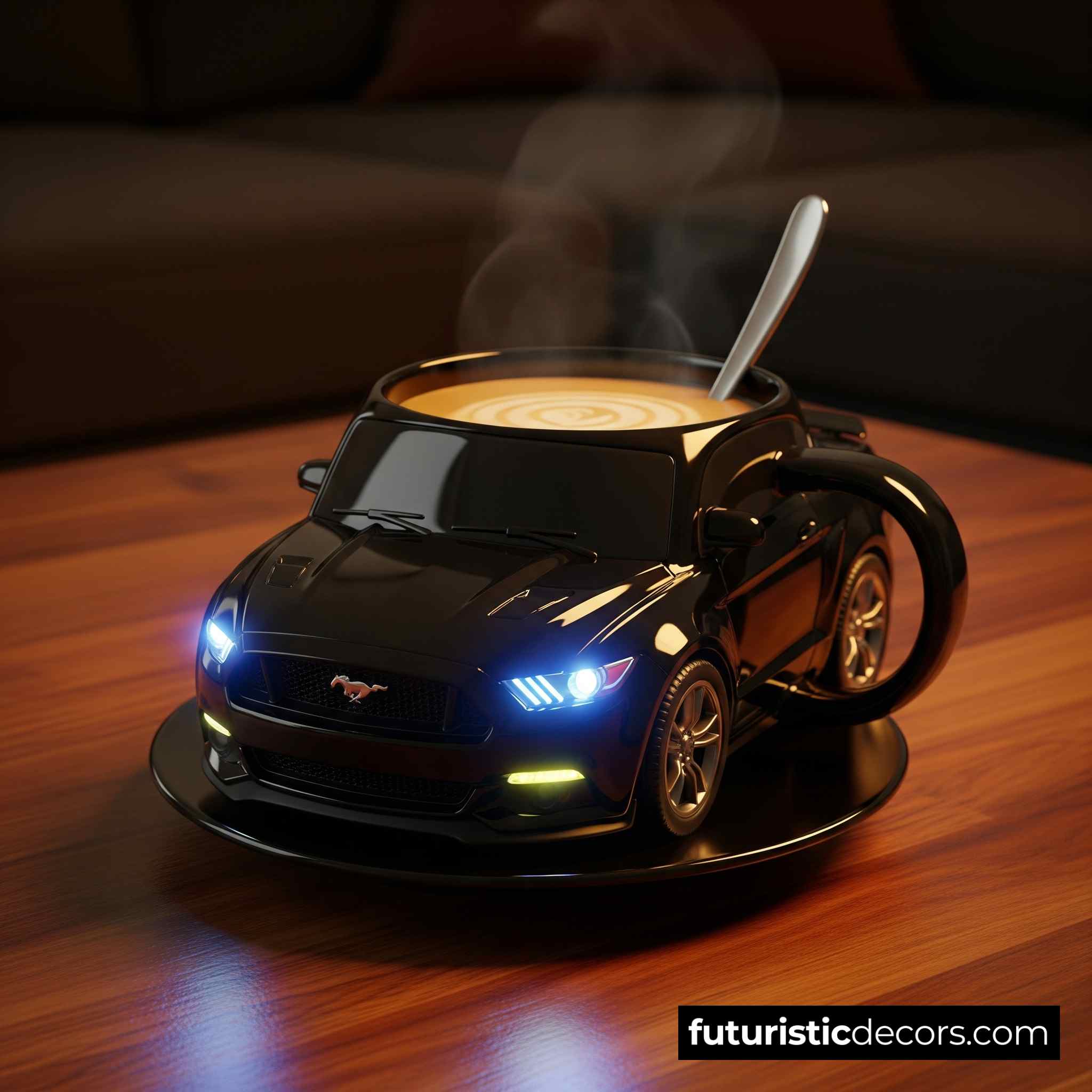Mustang Shaped Coffee Mug