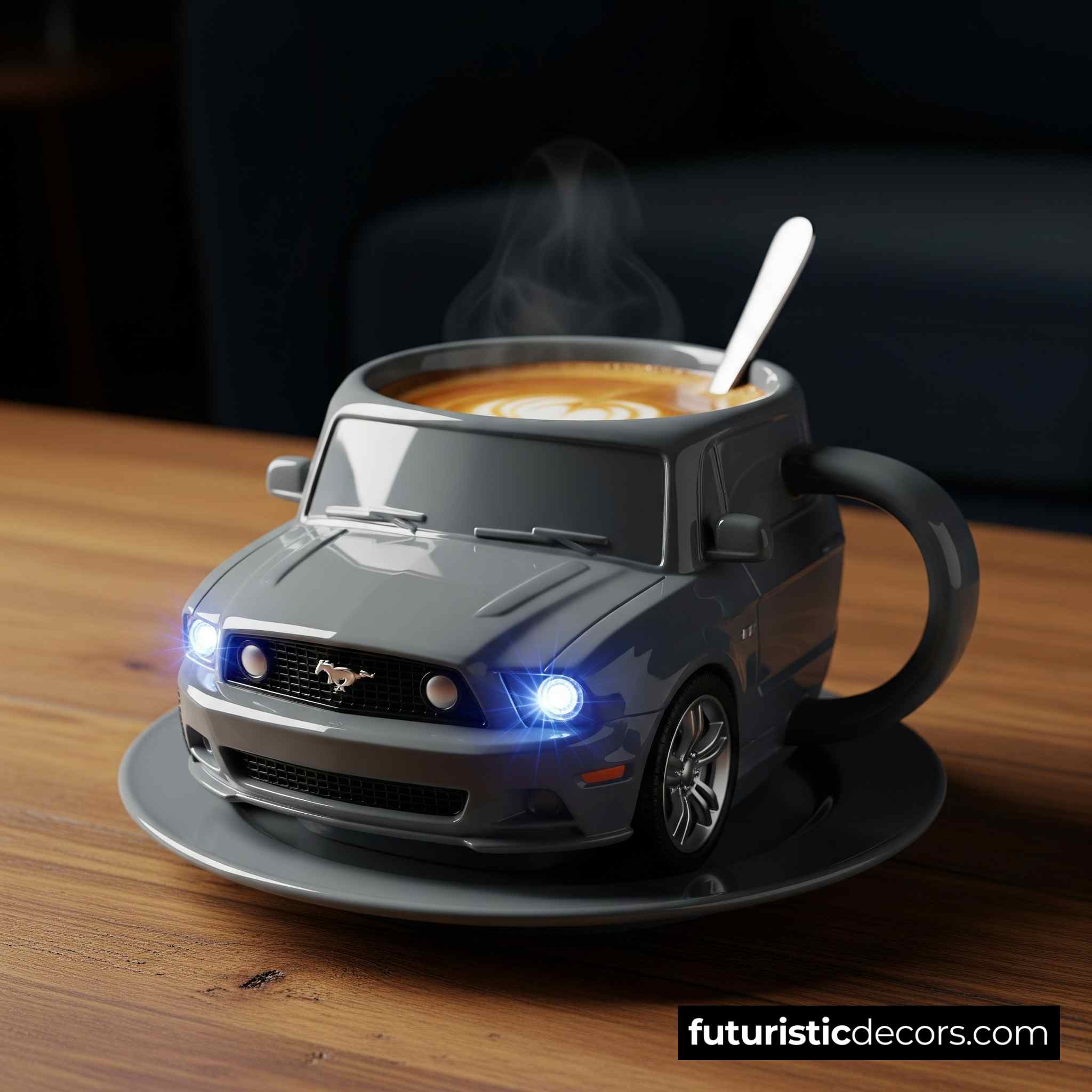 Mustang Shaped Coffee Mug
