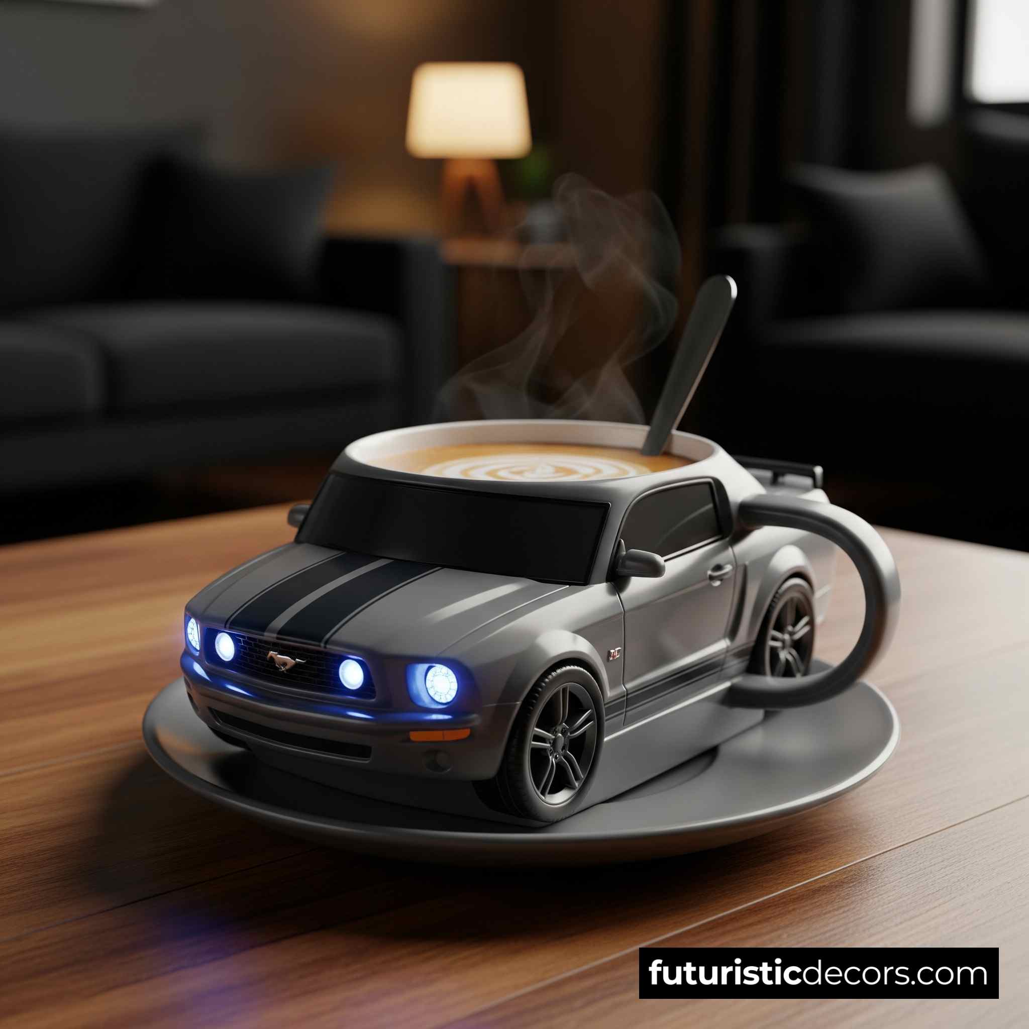 Mustang Shaped Coffee Mug
