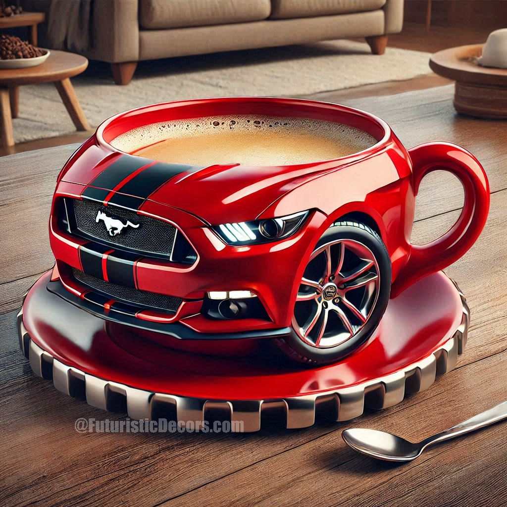 Mustang Shaped Coffee Mug