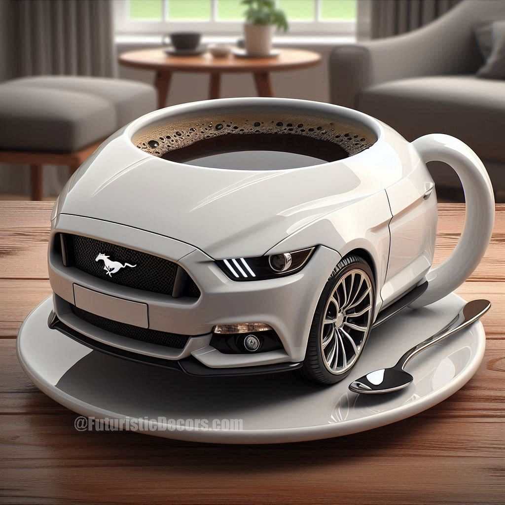 Mustang Shaped Coffee Mug