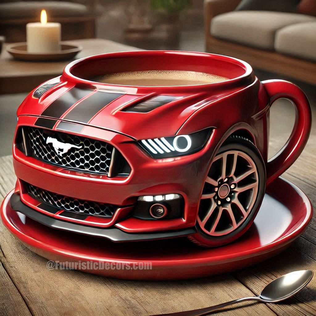 Mustang Shaped Coffee Mug