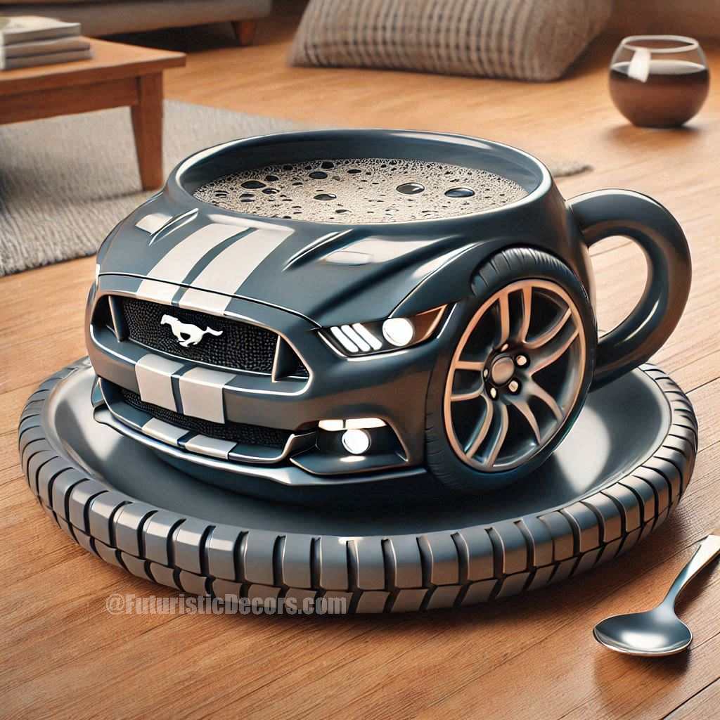 Mustang Shaped Coffee Mug