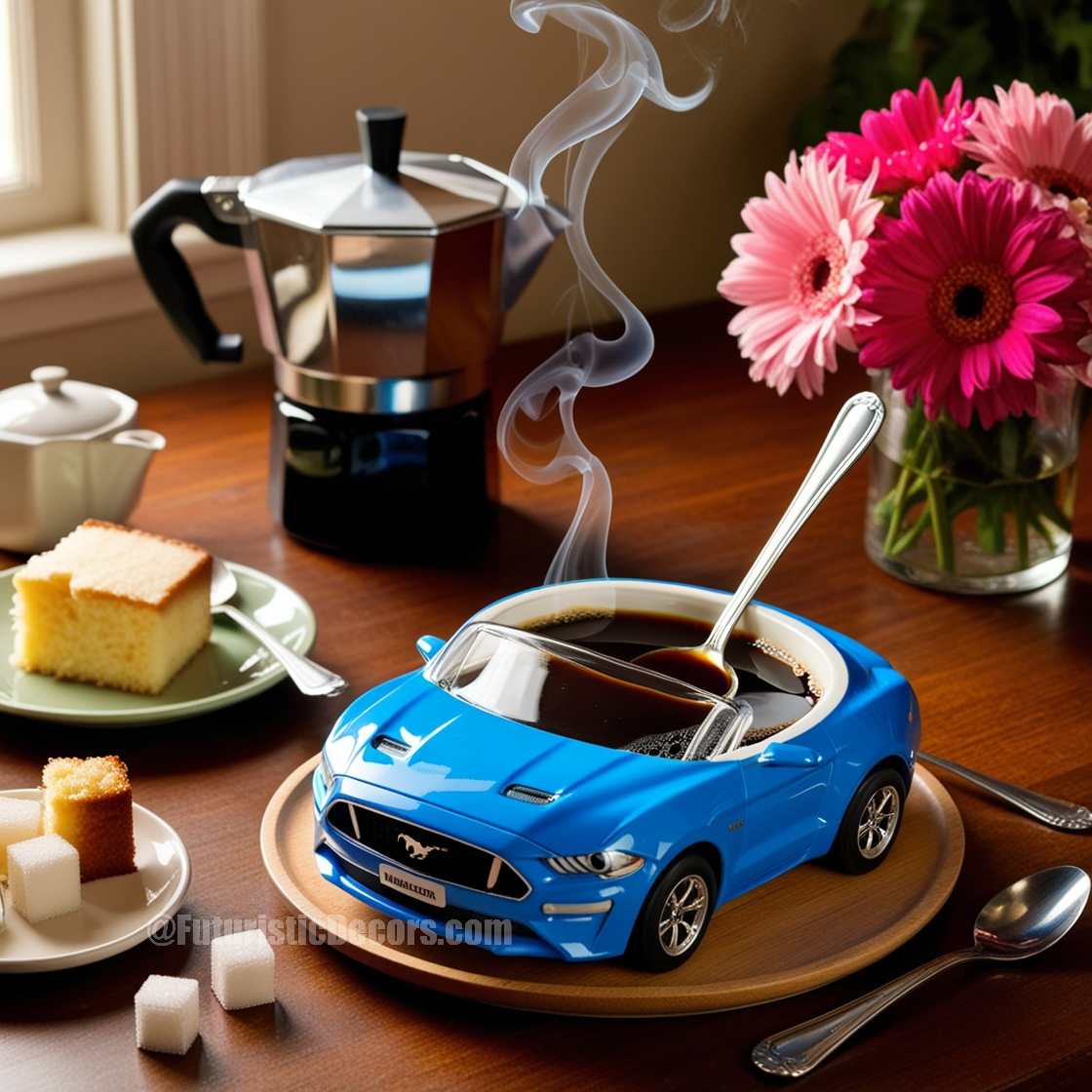 Mustang Shaped Coffee Mug