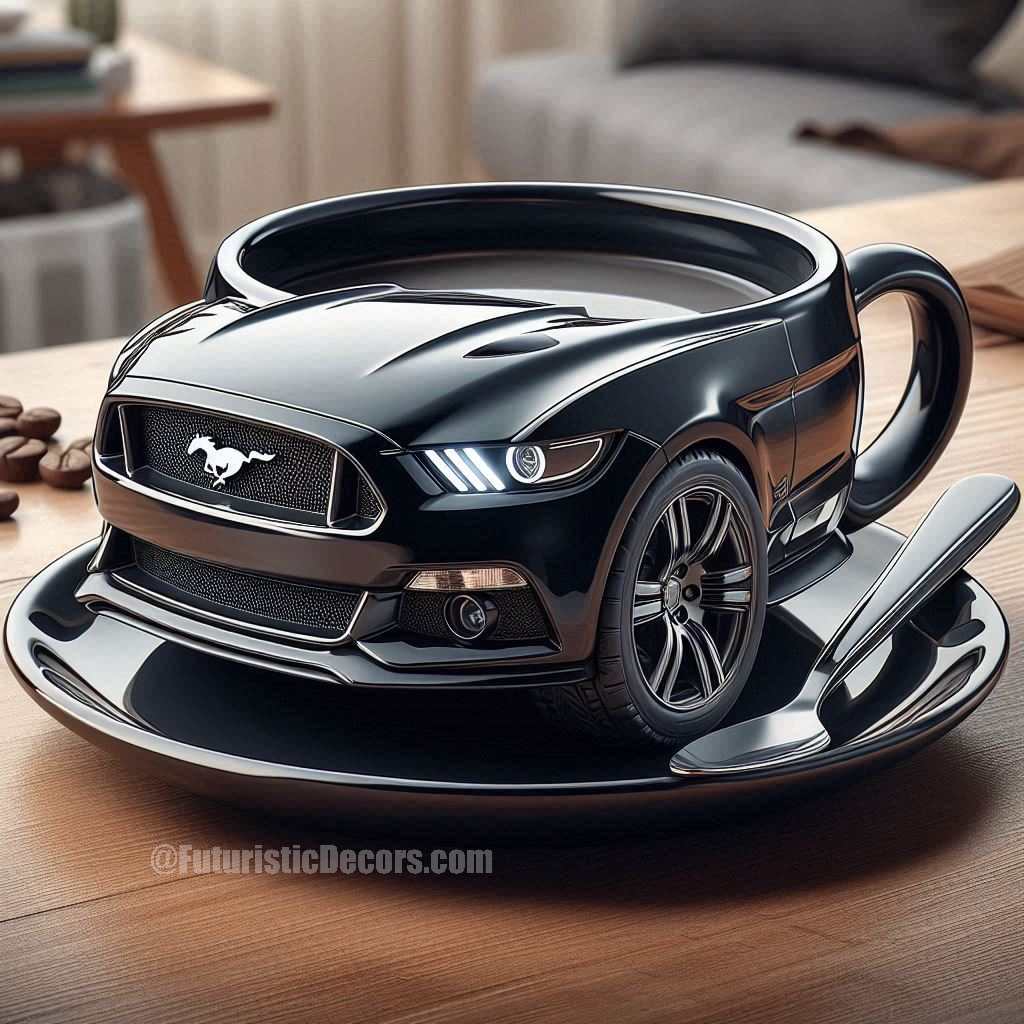 Mustang Shaped Coffee Mug