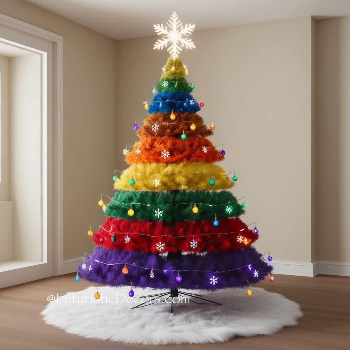 Rainbow Christmas Tree