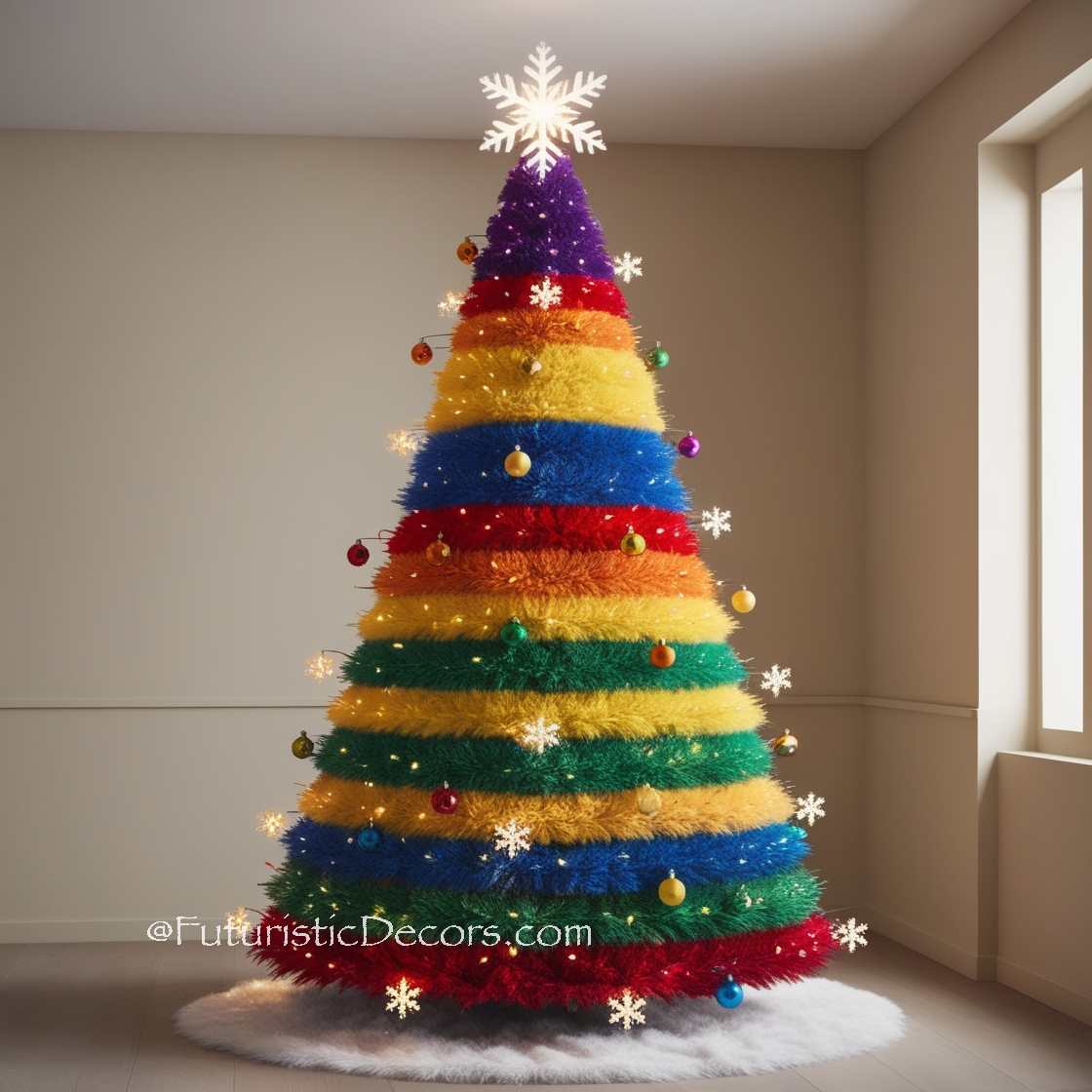 Rainbow Christmas Tree