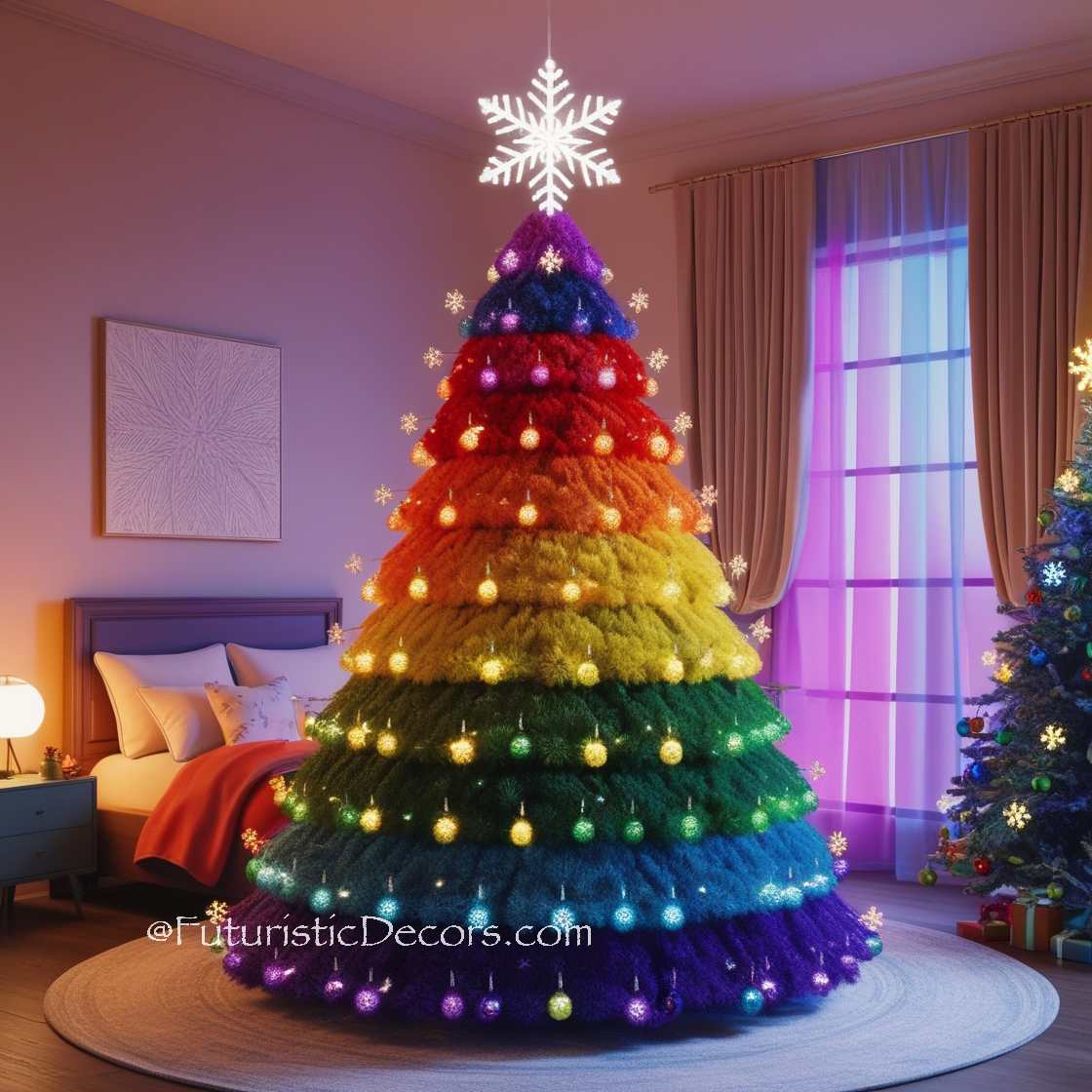 Rainbow Christmas Tree